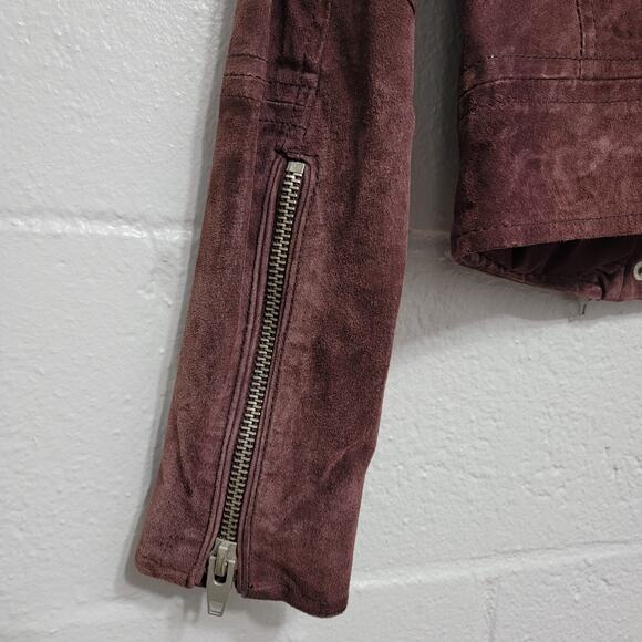SL-8 Suede Moto Jacket XS - Picture 12 of 13